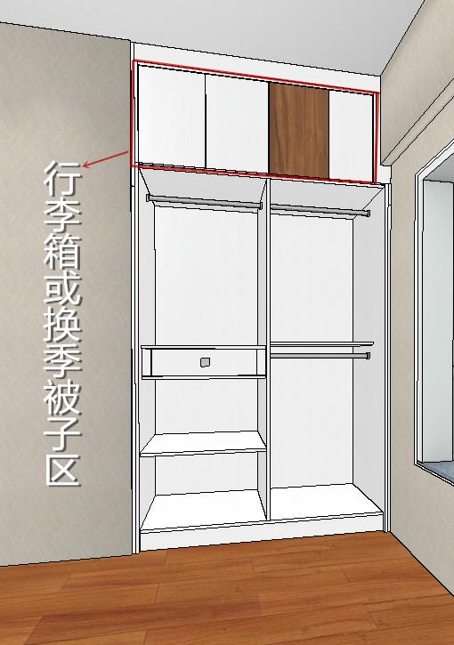 衣柜内部设计按这6点做分区衣物不起皱又省事