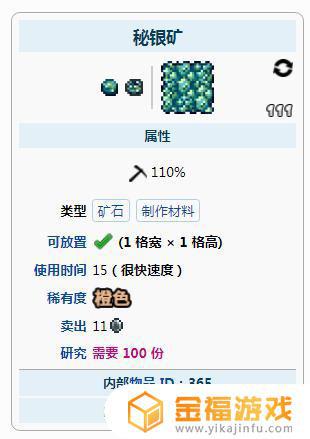 泰拉瑞亚白银在哪里 泰拉瑞亚白金币
