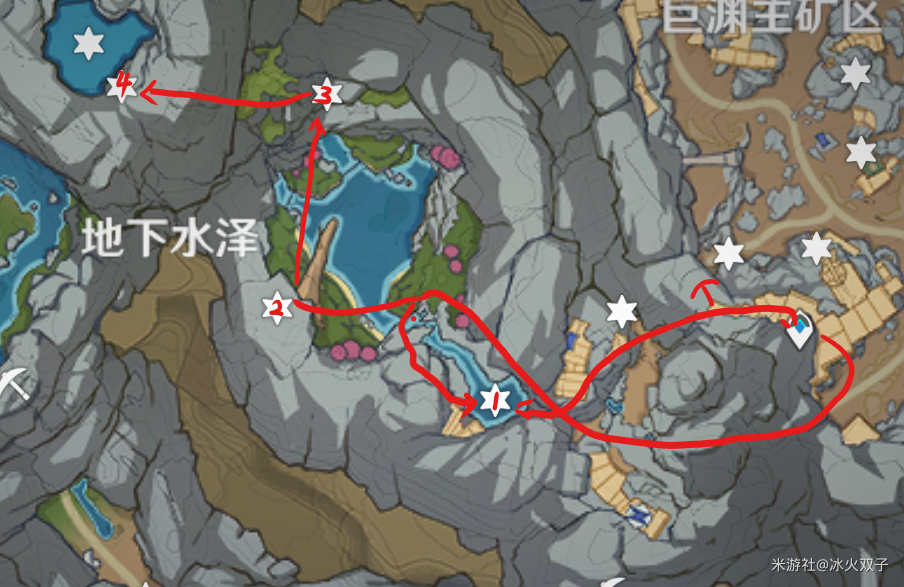 原神流明度晶石部位全集：流明度晶石部位遍布路线地图[图组]  第5张