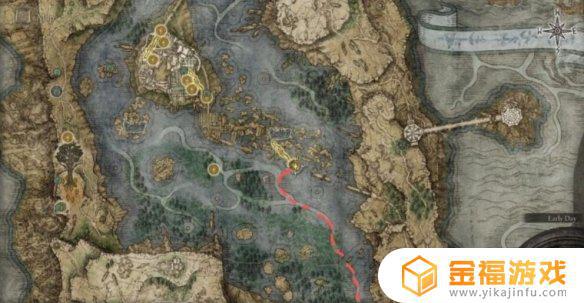 艾尔登法环雾林地图碎片 艾尔登法环雾林废墟地图