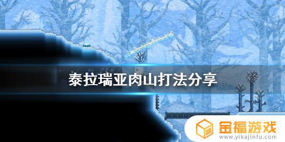 泰拉瑞亚乐逗肉山如何打 泰拉瑞亚,肉山怎么打