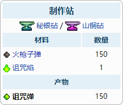 泰拉瑞亚巨兽子弹如何合成 泰拉瑞亚子弹怎么合成