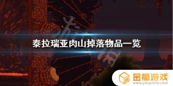 泰拉瑞亚肉山后地牢掉落物品 泰拉瑞亚肉山后地牢掉什么