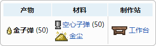 泰拉瑞亚巨兽子弹如何合成 泰拉瑞亚子弹怎么合成