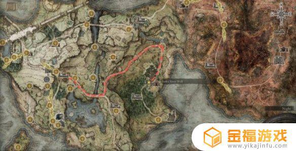 艾尔登法环雾林地图碎片 艾尔登法环雾林废墟地图