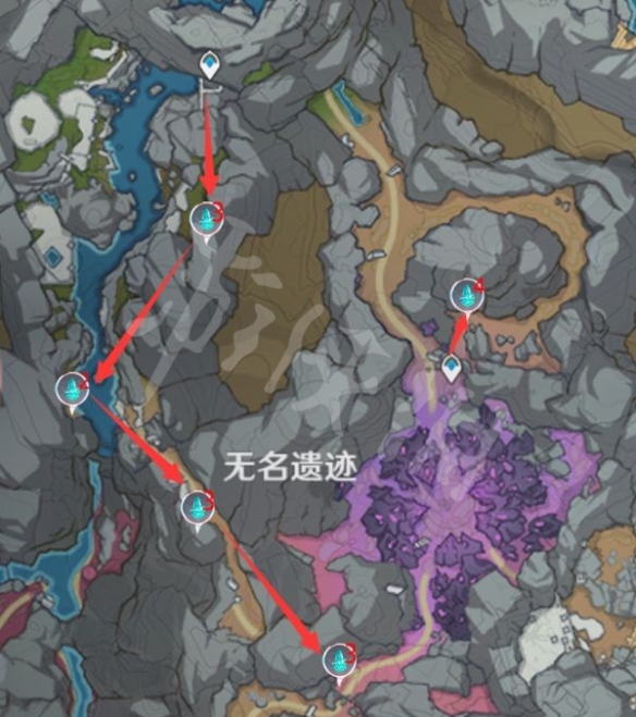 《原神》水晶矿石在哪搜集？层岩巨渊水晶矿石搜集道路共享  第11张