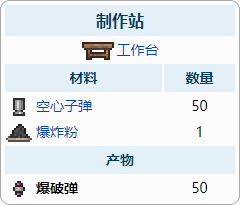 泰拉瑞亚巨兽子弹如何合成 泰拉瑞亚子弹怎么合成