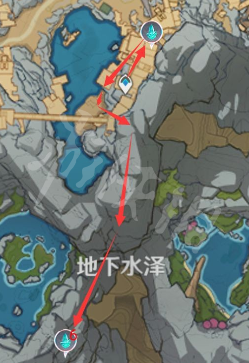 《原神》水晶矿石在哪搜集？层岩巨渊水晶矿石搜集道路共享  第7张