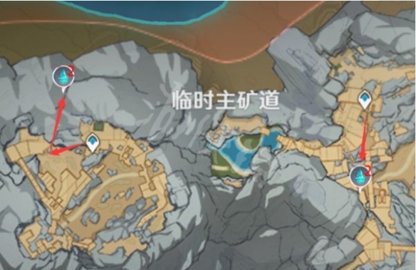 《原神》水晶矿石在哪搜集？层岩巨渊水晶矿石搜集道路共享  第6张