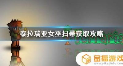 泰拉瑞亚如何获得女巫的扫帚 泰拉瑞亚女巫扫帚怎么得