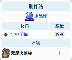 泰拉瑞亚巨兽子弹如何合成 泰拉瑞亚子弹怎么合成