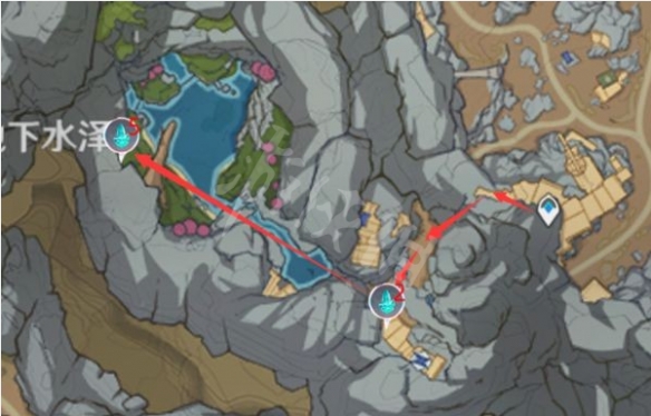 《原神》水晶矿石在哪搜集？层岩巨渊水晶矿石搜集道路共享  第9张