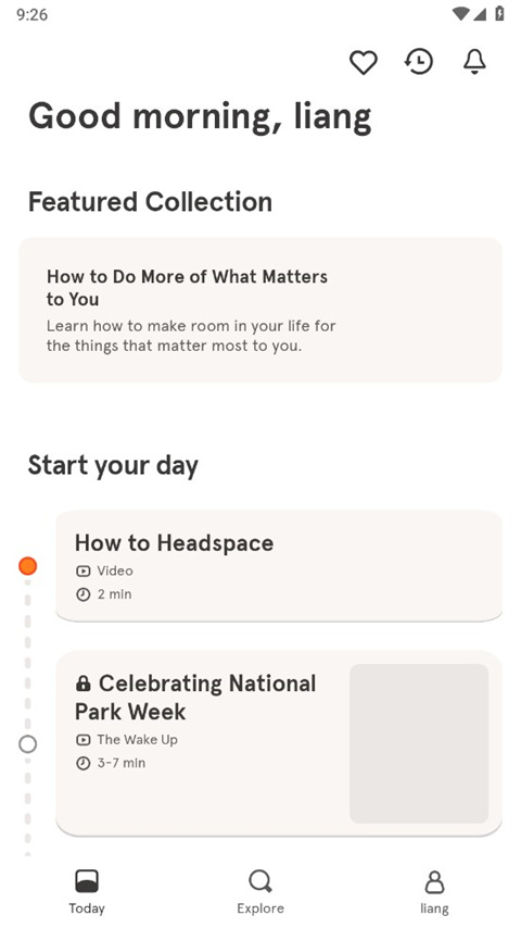 Headspace冥想